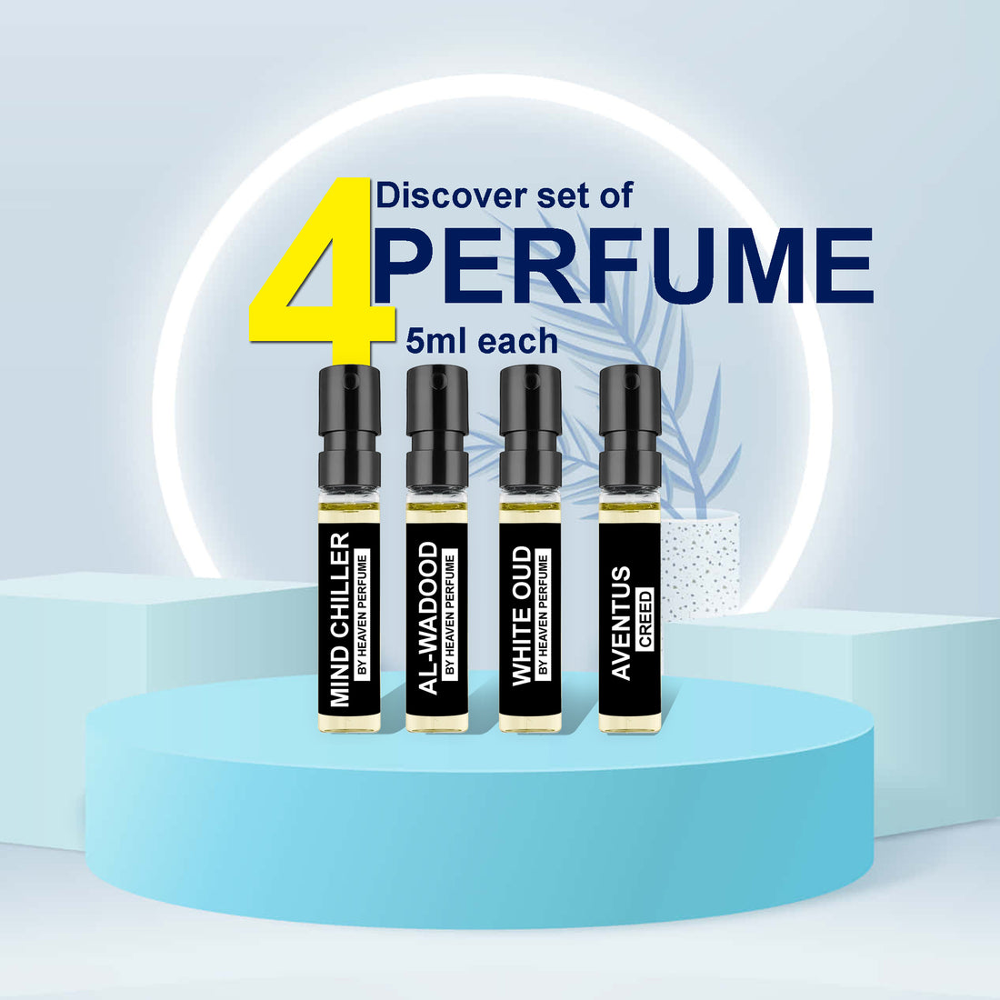 Heaven Fragrance Tester Pack (5ml each)